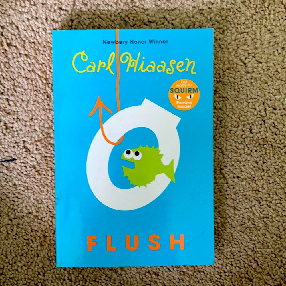 Flush by Carl Hiaasen book